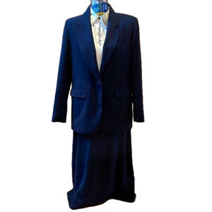 Koret 3 piece suit dress, skirt size 10, shirt and blazer size 8